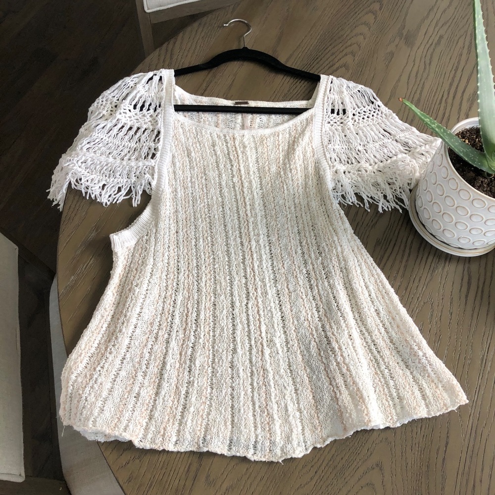 Free people Crochet Top